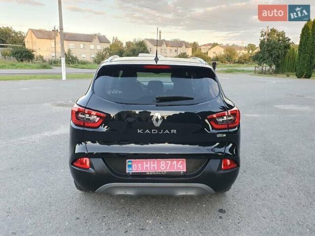 Чорний Рено Kadjar, об'ємом двигуна 1.5 л та пробігом 207 тис. км за 14900 $, фото 8 на Automoto.ua
