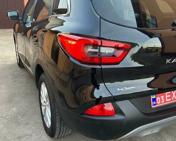 Черный Рено Kadjar, объемом двигателя 1.5 л и пробегом 183 тыс. км за 14200 $, фото 12 на Automoto.ua