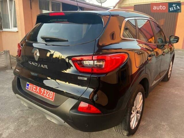 Черный Рено Kadjar, объемом двигателя 1.5 л и пробегом 183 тыс. км за 14200 $, фото 19 на Automoto.ua