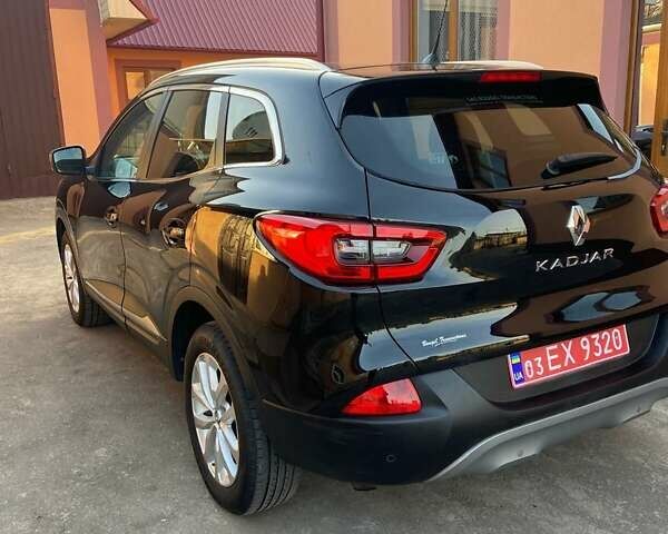 Черный Рено Kadjar, объемом двигателя 1.5 л и пробегом 183 тыс. км за 14200 $, фото 9 на Automoto.ua