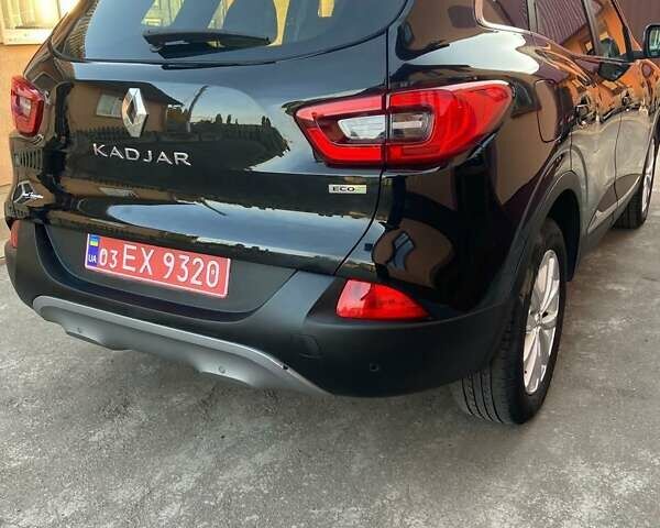 Черный Рено Kadjar, объемом двигателя 1.5 л и пробегом 183 тыс. км за 14200 $, фото 8 на Automoto.ua