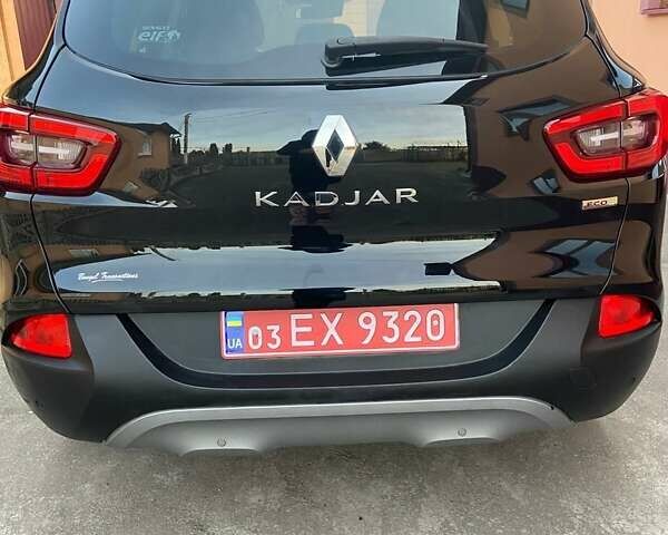 Черный Рено Kadjar, объемом двигателя 1.5 л и пробегом 183 тыс. км за 14200 $, фото 13 на Automoto.ua