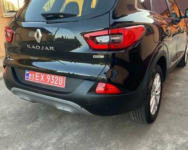 Черный Рено Kadjar, объемом двигателя 1.5 л и пробегом 183 тыс. км за 14200 $, фото 11 на Automoto.ua