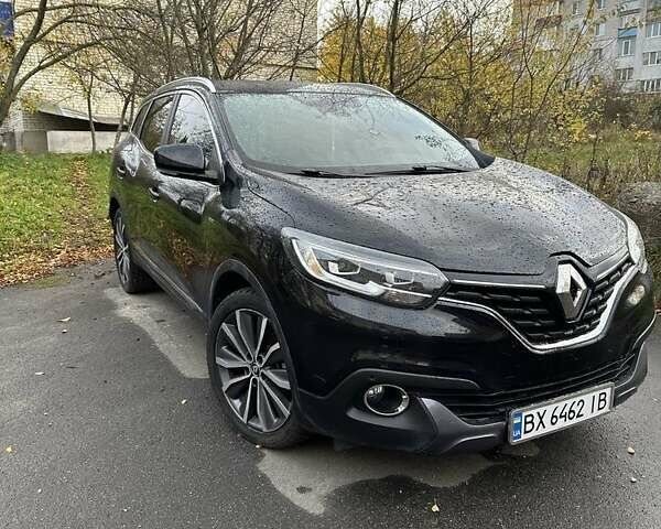 Черный Рено Kadjar, объемом двигателя 1.5 л и пробегом 216 тыс. км за 18000 $, фото 8 на Automoto.ua