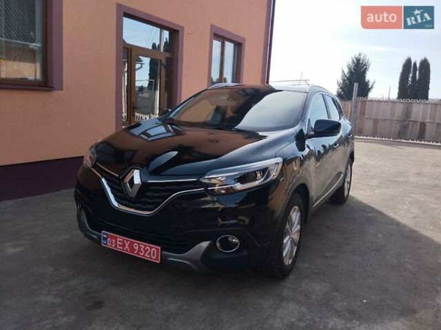 Черный Рено Kadjar, объемом двигателя 1.5 л и пробегом 183 тыс. км за 14200 $, фото 3 на Automoto.ua