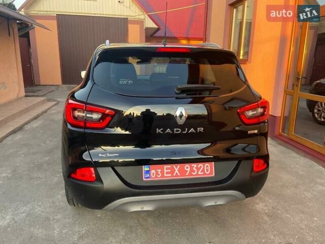 Черный Рено Kadjar, объемом двигателя 1.5 л и пробегом 183 тыс. км за 14200 $, фото 17 на Automoto.ua