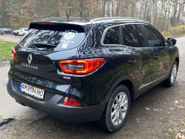 Черный Рено Kadjar, объемом двигателя 1.5 л и пробегом 260 тыс. км за 14300 $, фото 3 на Automoto.ua