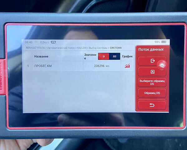 Чорний Рено Kadjar, об'ємом двигуна 1.5 л та пробігом 237 тис. км за 15550 $, фото 111 на Automoto.ua