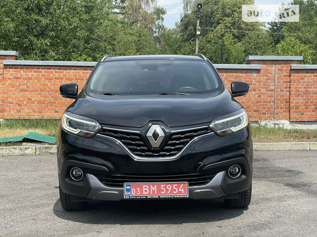 Черный Рено Kadjar, объемом двигателя 1.6 л и пробегом 161 тыс. км за 15999 $, фото 8 на Automoto.ua