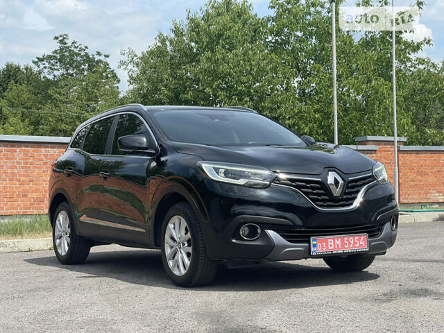 Чорний Рено Kadjar, об'ємом двигуна 1.6 л та пробігом 161 тис. км за 15999 $, фото 11 на Automoto.ua