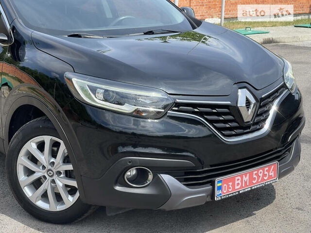 Черный Рено Kadjar, объемом двигателя 1.6 л и пробегом 161 тыс. км за 15999 $, фото 15 на Automoto.ua