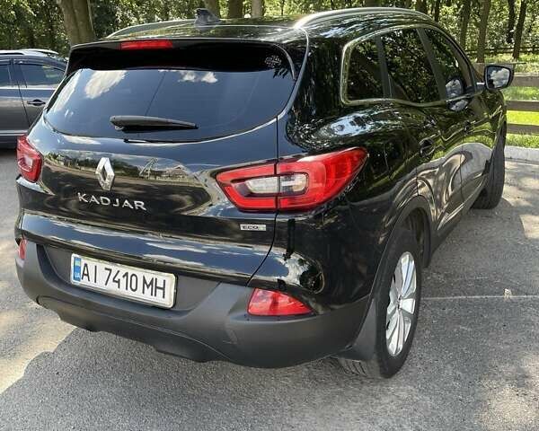 Черный Рено Kadjar, объемом двигателя 1.46 л и пробегом 218 тыс. км за 15500 $, фото 4 на Automoto.ua