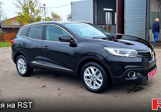 Черный Рено Kadjar, объемом двигателя 1.5 л и пробегом 120 тыс. км за 16300 $, фото 2 на Automoto.ua