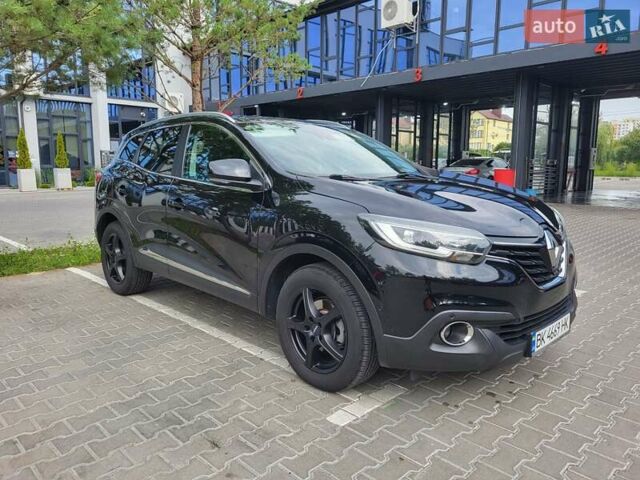 Черный Рено Kadjar, объемом двигателя 1.46 л и пробегом 195 тыс. км за 16200 $, фото 1 на Automoto.ua