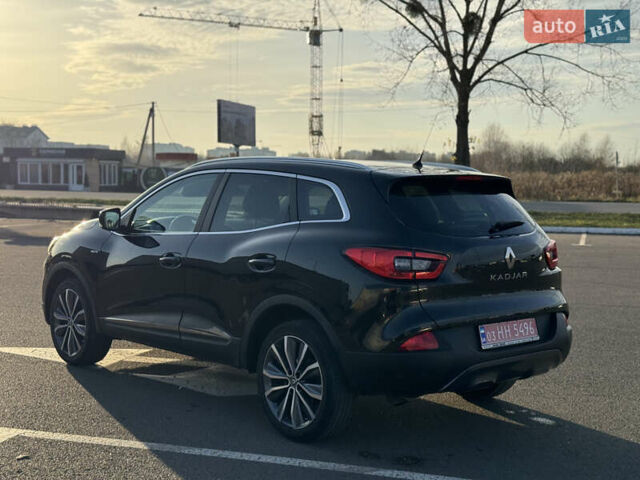 Чорний Рено Kadjar, об'ємом двигуна 1.6 л та пробігом 182 тис. км за 16400 $, фото 4 на Automoto.ua