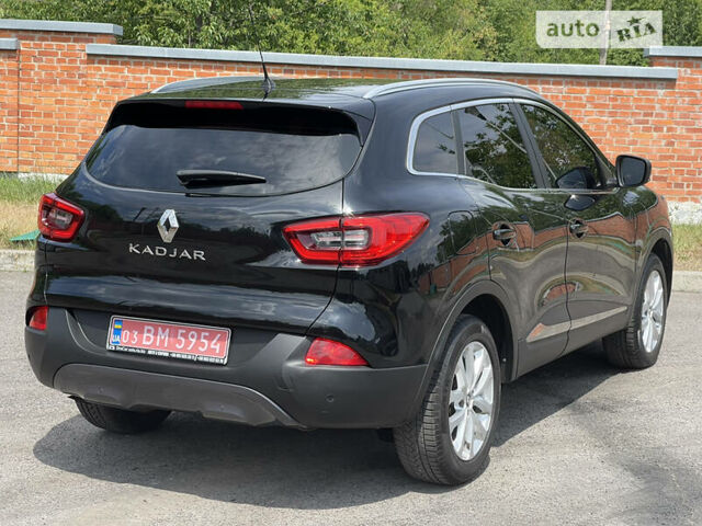 Черный Рено Kadjar, объемом двигателя 1.6 л и пробегом 161 тыс. км за 15999 $, фото 19 на Automoto.ua