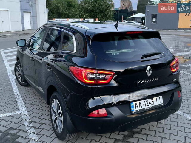 Черный Рено Kadjar, объемом двигателя 1.46 л и пробегом 142 тыс. км за 16500 $, фото 4 на Automoto.ua