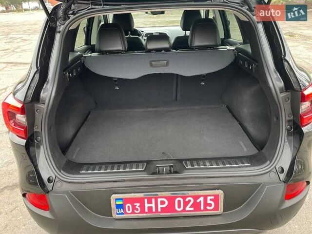 Чорний Рено Kadjar, об'ємом двигуна 1.6 л та пробігом 160 тис. км за 16700 $, фото 15 на Automoto.ua