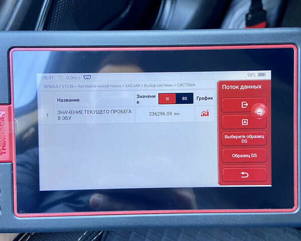 Чорний Рено Kadjar, об'ємом двигуна 1.5 л та пробігом 237 тис. км за 15550 $, фото 113 на Automoto.ua