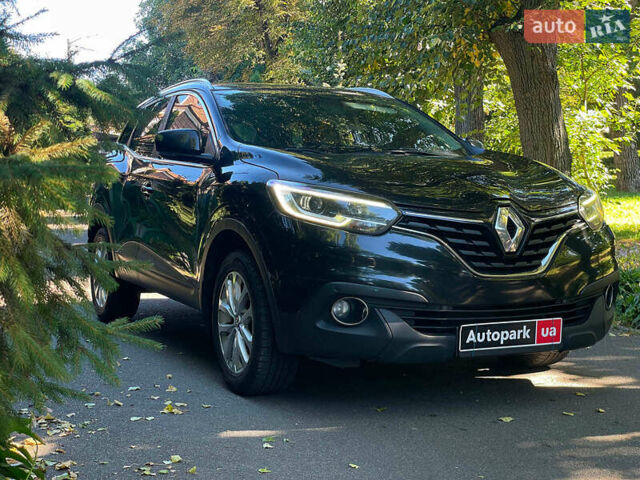 Черный Рено Kadjar, объемом двигателя 1.46 л и пробегом 255 тыс. км за 12490 $, фото 1 на Automoto.ua