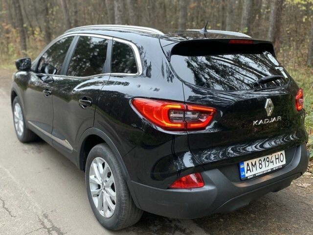 Черный Рено Kadjar, объемом двигателя 1.5 л и пробегом 260 тыс. км за 14300 $, фото 2 на Automoto.ua