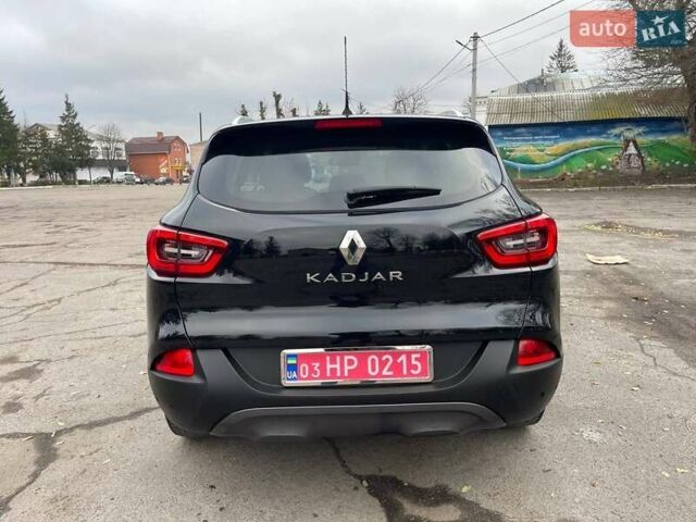 Чорний Рено Kadjar, об'ємом двигуна 1.6 л та пробігом 160 тис. км за 16700 $, фото 12 на Automoto.ua