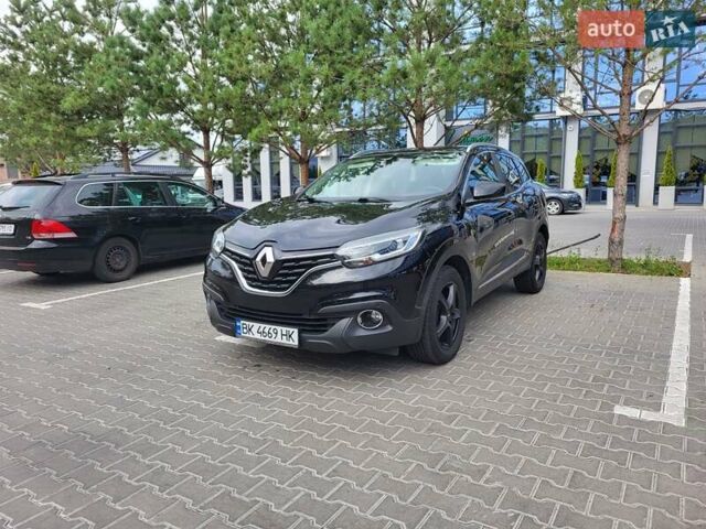 Черный Рено Kadjar, объемом двигателя 1.46 л и пробегом 195 тыс. км за 16200 $, фото 12 на Automoto.ua