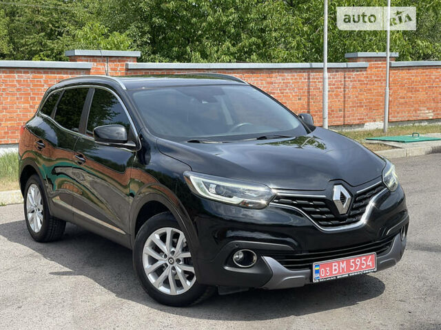 Черный Рено Kadjar, объемом двигателя 1.6 л и пробегом 161 тыс. км за 15999 $, фото 12 на Automoto.ua