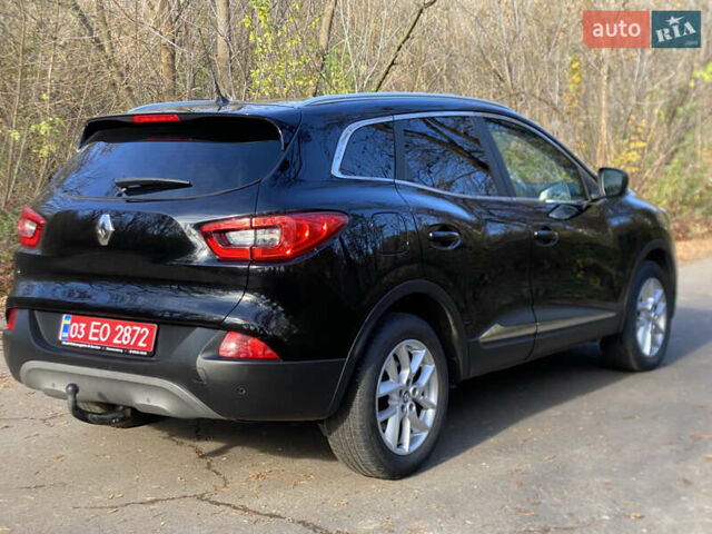 Черный Рено Kadjar, объемом двигателя 1.46 л и пробегом 139 тыс. км за 17900 $, фото 4 на Automoto.ua