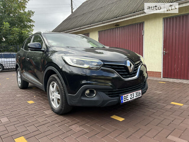 Черный Рено Kadjar, объемом двигателя 1.5 л и пробегом 229 тыс. км за 16700 $, фото 2 на Automoto.ua