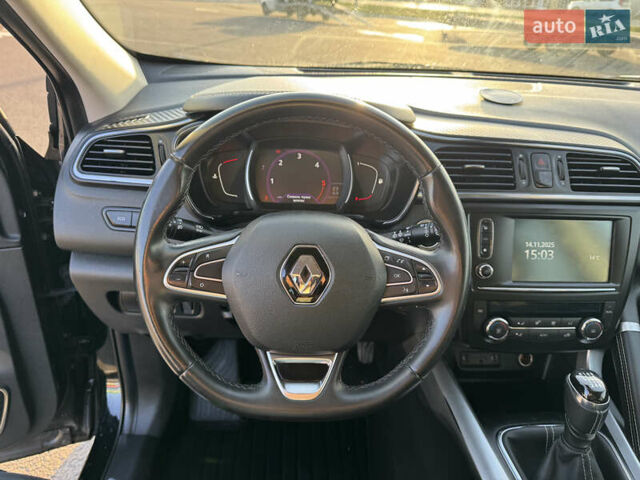 Чорний Рено Kadjar, об'ємом двигуна 1.6 л та пробігом 182 тис. км за 16400 $, фото 14 на Automoto.ua
