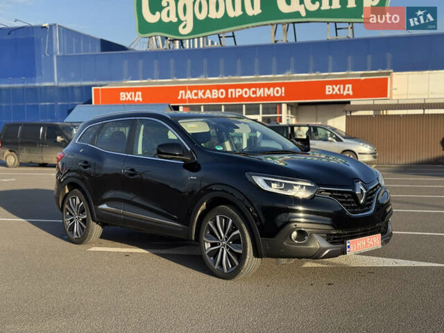 Чорний Рено Kadjar, об'ємом двигуна 1.6 л та пробігом 182 тис. км за 16400 $, фото 8 на Automoto.ua
