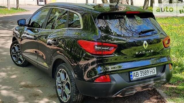 Чорний Рено Kadjar, об'ємом двигуна 1.5 л та пробігом 123 тис. км за 18250 $, фото 14 на Automoto.ua