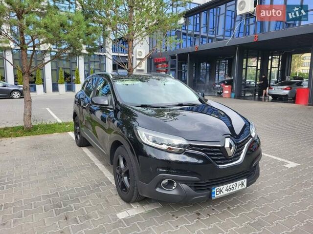 Черный Рено Kadjar, объемом двигателя 1.46 л и пробегом 195 тыс. км за 16200 $, фото 6 на Automoto.ua