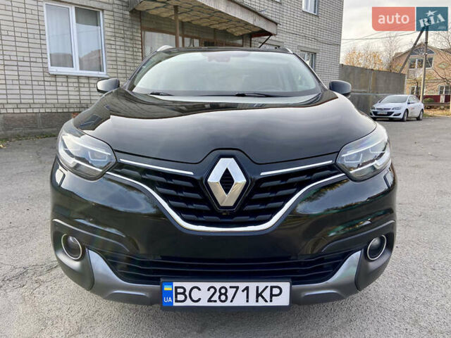 Черный Рено Kadjar, объемом двигателя 1.5 л и пробегом 237 тыс. км за 15250 $, фото 1 на Automoto.ua