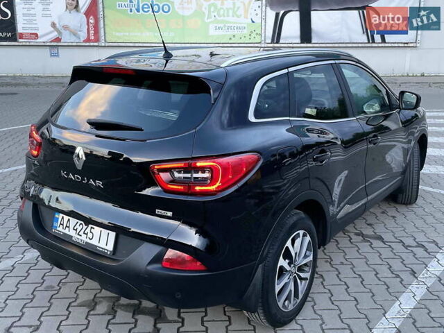 Черный Рено Kadjar, объемом двигателя 1.46 л и пробегом 142 тыс. км за 16500 $, фото 3 на Automoto.ua