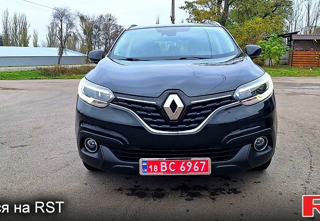 Черный Рено Kadjar, объемом двигателя 1.5 л и пробегом 120 тыс. км за 16300 $, фото 1 на Automoto.ua