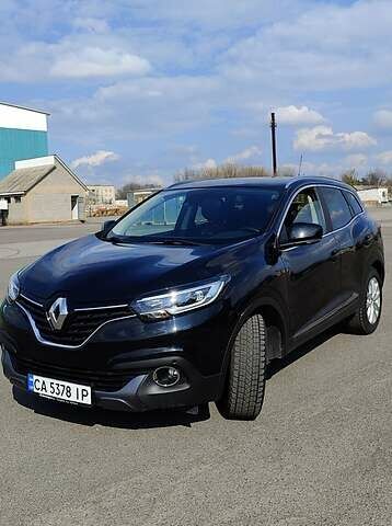 Черный Рено Kadjar, объемом двигателя 1.5 л и пробегом 197 тыс. км за 16500 $, фото 1 на Automoto.ua