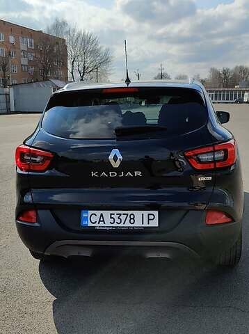 Черный Рено Kadjar, объемом двигателя 1.5 л и пробегом 197 тыс. км за 16500 $, фото 7 на Automoto.ua