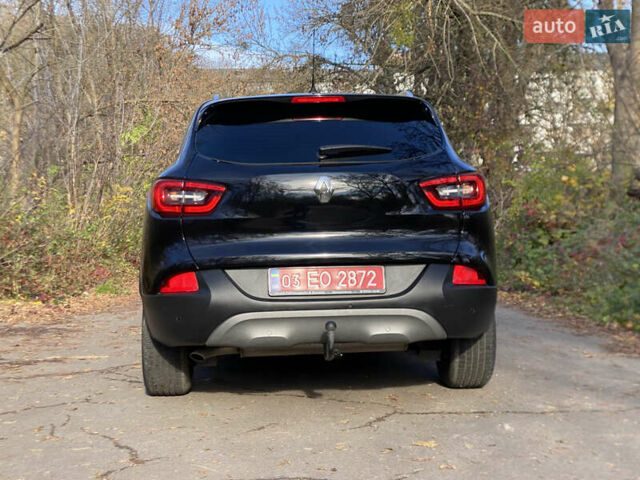 Черный Рено Kadjar, объемом двигателя 1.46 л и пробегом 139 тыс. км за 17900 $, фото 6 на Automoto.ua