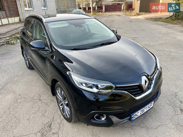 Черный Рено Kadjar, объемом двигателя 1.5 л и пробегом 237 тыс. км за 15250 $, фото 16 на Automoto.ua