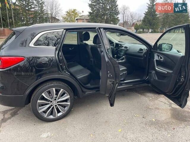 Чорний Рено Kadjar, об'ємом двигуна 1.6 л та пробігом 160 тис. км за 16700 $, фото 7 на Automoto.ua