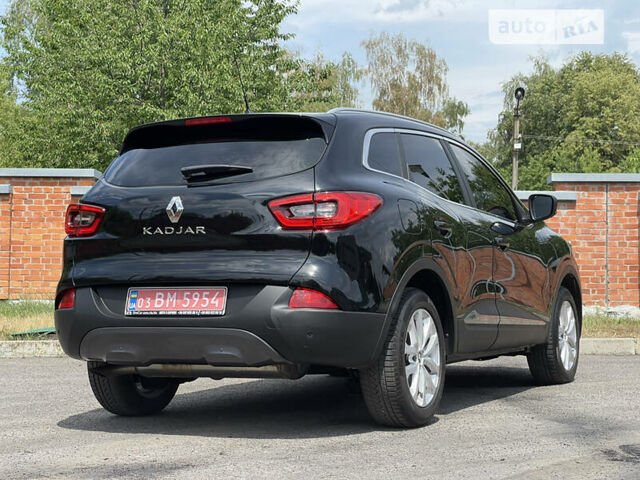 Чорний Рено Kadjar, об'ємом двигуна 1.6 л та пробігом 161 тис. км за 15999 $, фото 20 на Automoto.ua