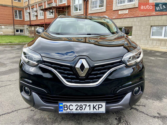 Черный Рено Kadjar, объемом двигателя 1.5 л и пробегом 237 тыс. км за 15400 $, фото 1 на Automoto.ua