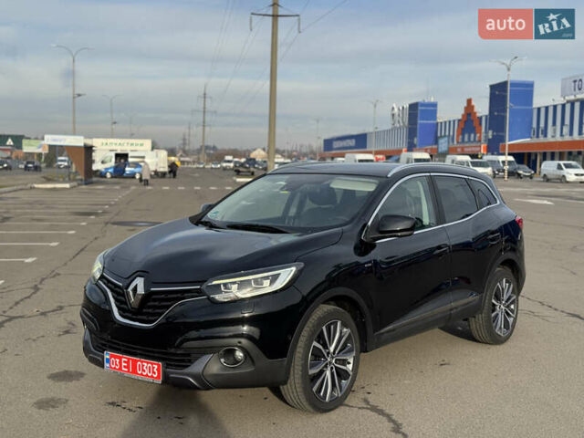 Чорний Рено Kadjar, об'ємом двигуна 1.6 л та пробігом 182 тис. км за 16300 $, фото 2 на Automoto.ua