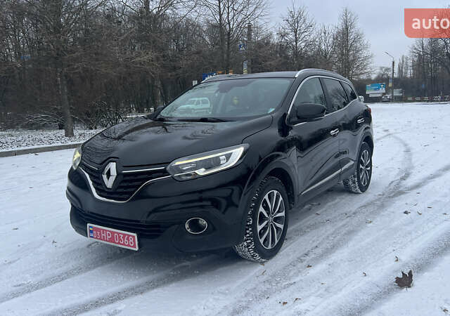 Чорний Рено Kadjar, об'ємом двигуна 1.5 л та пробігом 158 тис. км за 15950 $, фото 5 на Automoto.ua