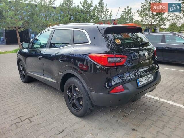 Черный Рено Kadjar, объемом двигателя 1.46 л и пробегом 195 тыс. км за 16200 $, фото 2 на Automoto.ua