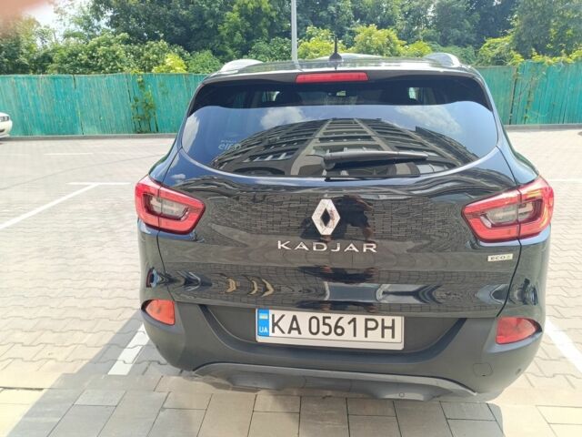 Черный Рено Kadjar, объемом двигателя 1.5 л и пробегом 134 тыс. км за 16800 $, фото 7 на Automoto.ua
