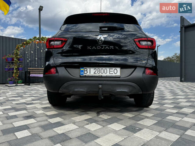 Черный Рено Kadjar, объемом двигателя 1.6 л и пробегом 190 тыс. км за 17200 $, фото 9 на Automoto.ua