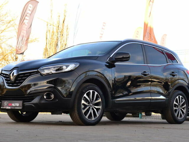 Черный Рено Kadjar, объемом двигателя 1.5 л и пробегом 114 тыс. км за 17999 $, фото 1 на Automoto.ua